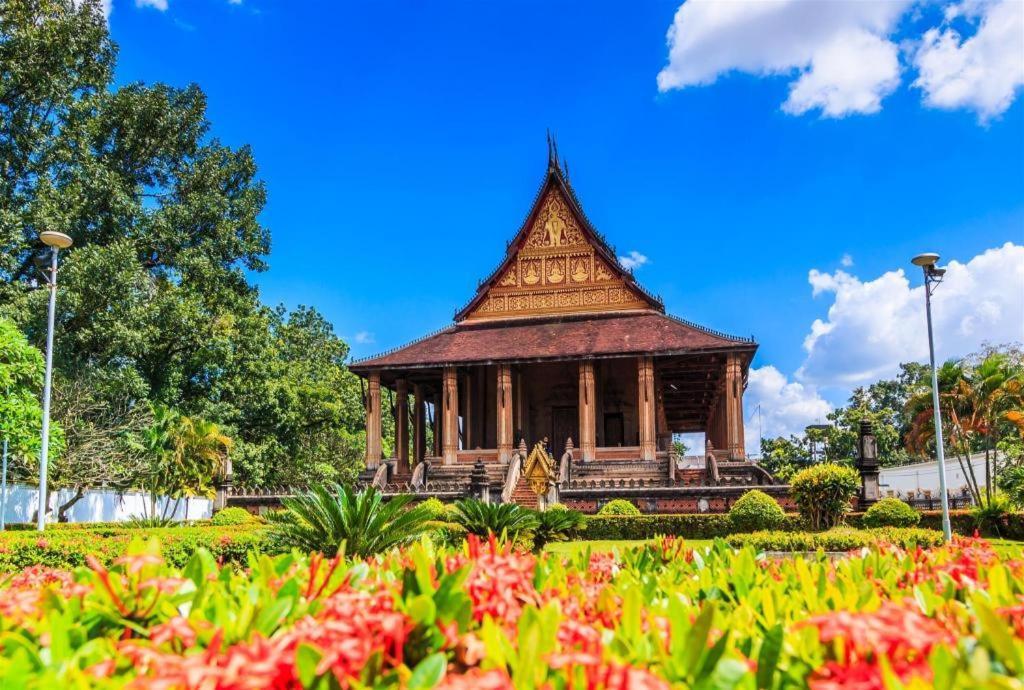 Mekong Sunshine Hotel Vientiane Esterno foto